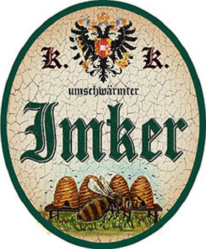 Imker nostalgieschild - +,