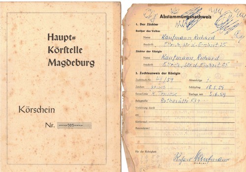 Imker dokument haupt - haupt,